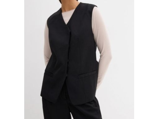 B.P.C kamizelka asymetryczna damska czarna r.38