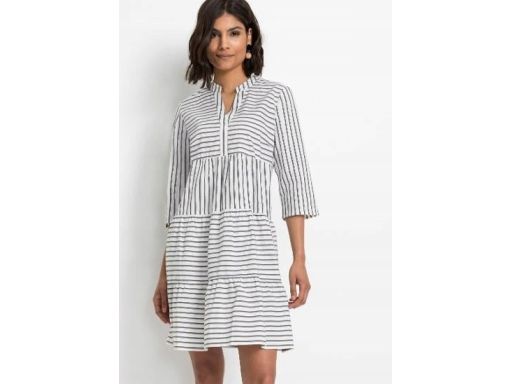 B.P.C sukienko-tunika w paski 40.