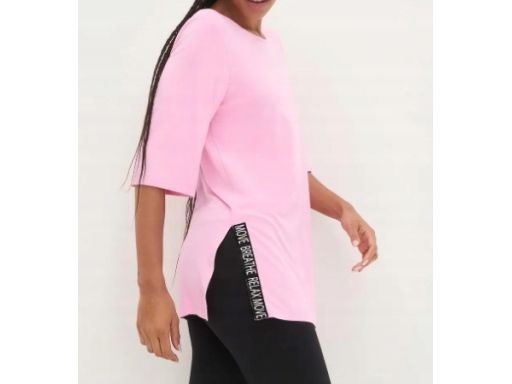 B.P.C t-shirt damski szybkoschnący różowy sportowy r.56/58