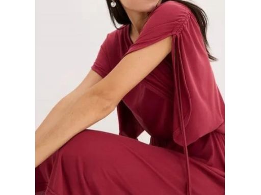 B.P.C sukienka midi bordowa r.36/38