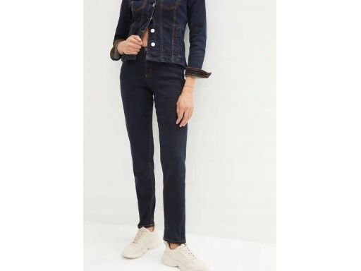 B.P.C damskie jeansy ciemne ze strechem 54.
