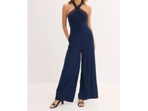 B.P.C kombinezon granatowy modny 40/42.