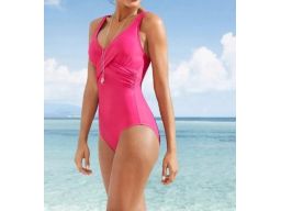 B.P.C modelujący kostium kąpielowy różowy r.40