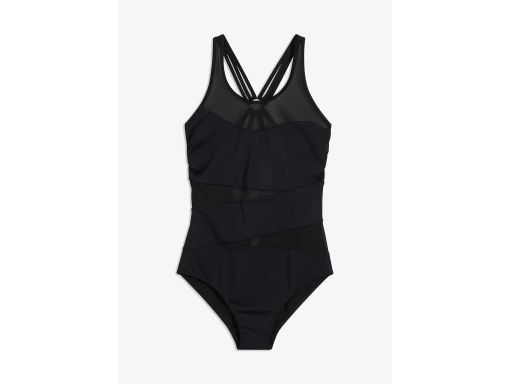 B.P.C kostium kąpielowy z siateczką i paseczkami r.38