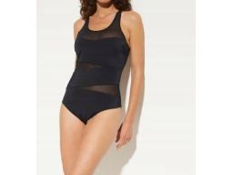 B.P.C kostium kąpielowy z siateczką i paseczkami r.38