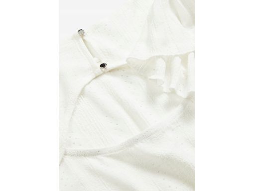 B.P.C bluzka biała śmietankowa ażurowa ^44/46