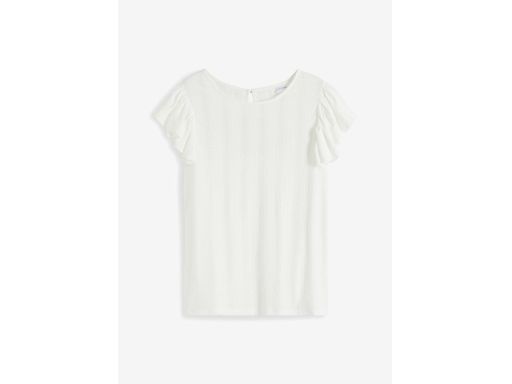 B.P.C bluzka biała śmietankowa ażurowa ^44/46