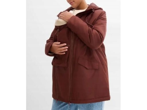 B.P.C kurtka ciążowa z dwoma panelami na brzuszek i dziecko r.50