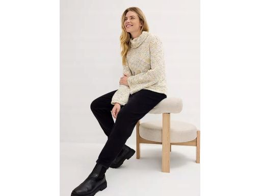 B.P.C sweter z golfem luźny z szerokimi rękawami ^56/58