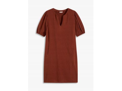 B.P.C sukienka brązowa muślinowa 44.