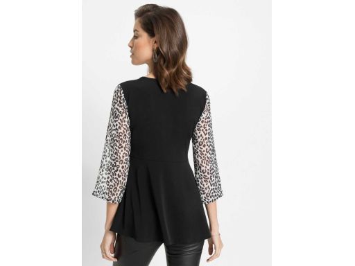 B.P.C bluzka z szyfonowymi rękawami r.36/38