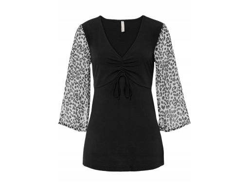 B.P.C bluzka z szyfonowymi rękawami r.36/38