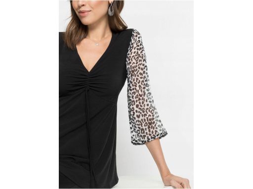 B.P.C bluzka z szyfonowymi rękawami r.36/38