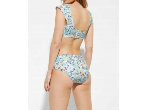 B.P.C bikini wzorzyste białe 40.