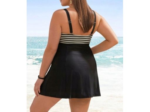 B.P.C sukienka kąpielowa w paski r.42