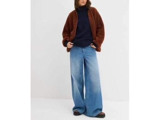 B.P.C granatowy sweter z golfem r.44/46