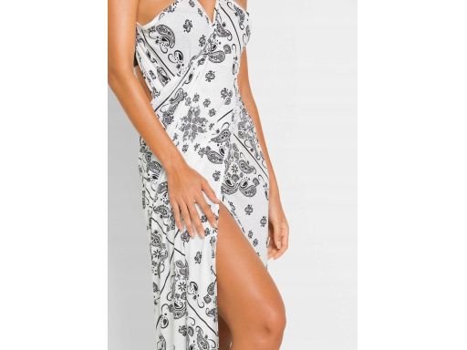 B.P.C sukienka plażowa długa we wzory r.48/50