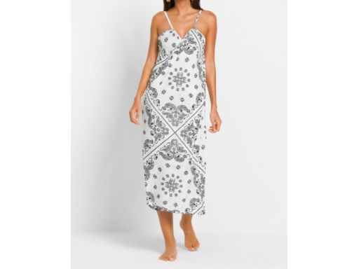 B.P.C sukienka plażowa długa we wzory r.48/50