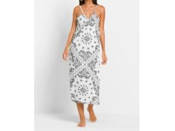 B.P.C sukienka plażowa długa we wzory r.48/50