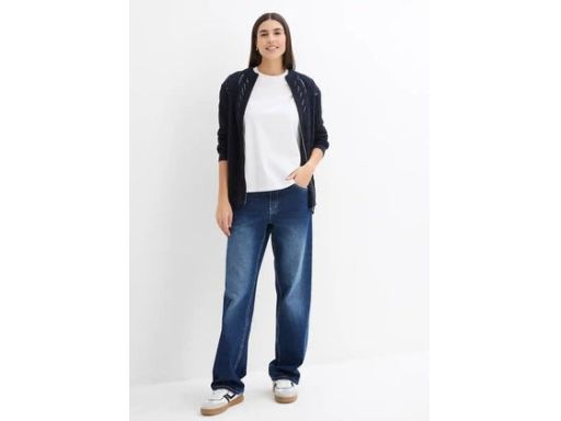 B.P.C t-shirt biały z guzikami r.52/54