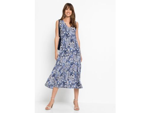 B.P.C sukienka midi z nadrukiem ^36/38