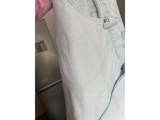 B.P.C szorty jeansowe ze stretchem damskie high waist jasnoniebieskie