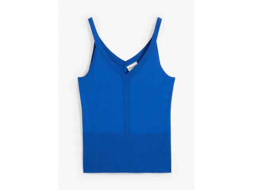 B.P.C top dzianinowy szafirowy z jedwabiem 48/50.