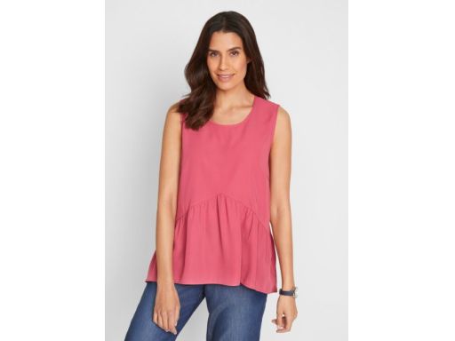 B.P.C bluzka szyfonowa dymna malina r.44