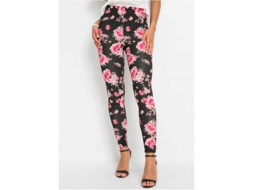 B.P.C legginsy w kwiaty r.32/34