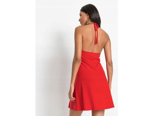 B.P.C. Sukienka sexi odkryte plecy czerwona ^36/38