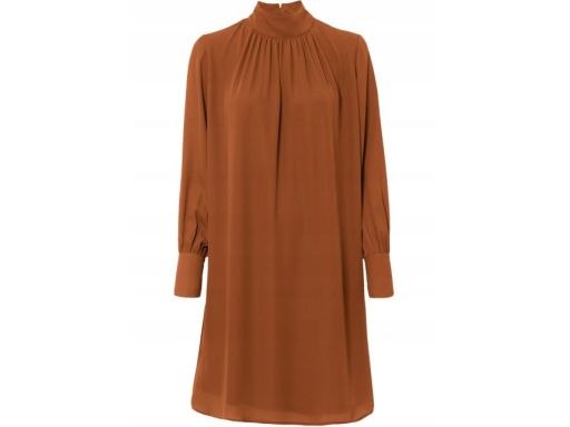 B.P.C brązowa sukienka prosta r.42