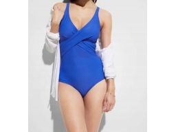 B.P.C kostium kąpielowy modelujący klasyczny szafirowy r.48