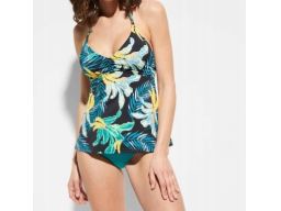 B.P.C tankini wielokolorowe z figami z wysokim stanem r.38