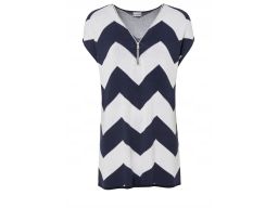 B.P.C kamizelka we wzory z zamkiem 36/38.