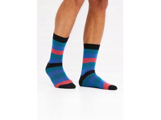 B.P.C. 6-pak skarpety wysokie kolorowe 35/38.