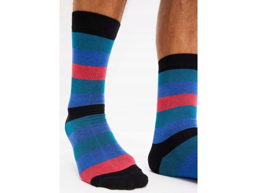 B.P.C. 6-pak skarpety wysokie kolorowe 35/38.