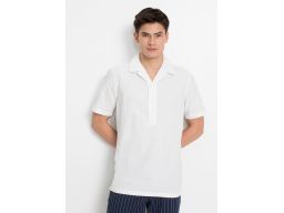 B.P.C biała męska koszula nierozpinana 43/44.