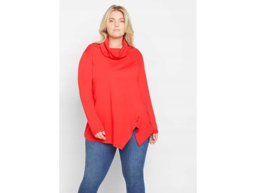 B.P.C bluzka asymetryczna czerwona r.40/42