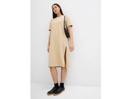 B.P.C sukienka dresowa beżowa ^48/50