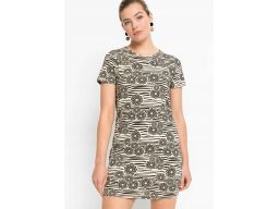 B.P.C sukienka z nadrukiem shirtowa r.40/42