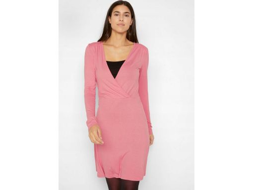 Sukienka różowa z wiskozy r.40/42