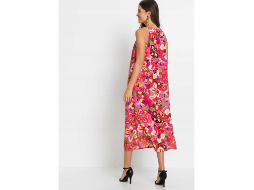 B.P.C letnia sukienka w kwiaty midi ^36