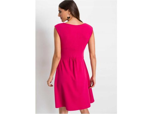 B.P.C sukienka z efektem brokatu różowa ^36/38