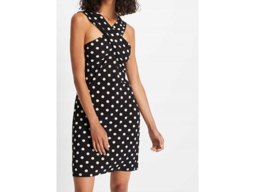 B.P.C ołówkowa sukienka w grochy ^40/42