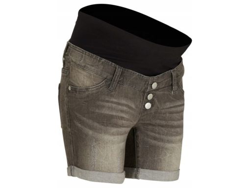 AD9900 spodenki ciążowe jeans ciemne r.38