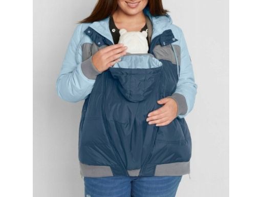 B.P.C kurtka ciążowa pikowana z kapturem + panel 38.