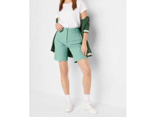B.P.C krótkie spodenki zielone damskie 44.