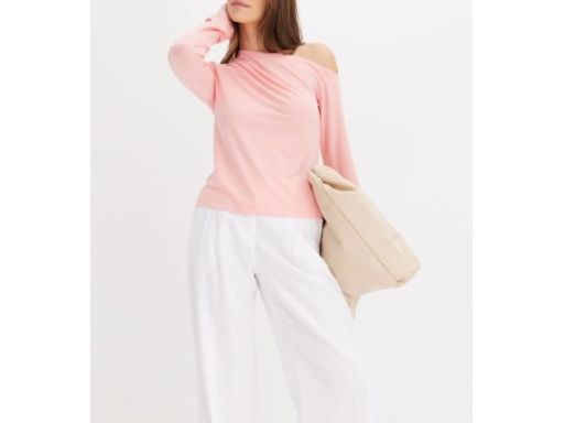 B.P.C bluzka asymetryczna różowa 52/54.