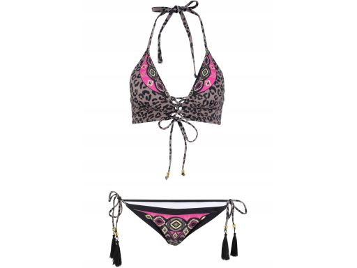 B.P.C wiązane bikini boho gepard ^40