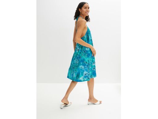 B.P.C sukienka z dekoltem halter we wzory r.36/38